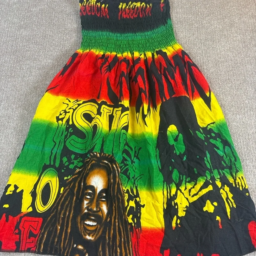 Colorful Rasta-Inspired Women's Skirt 1150
